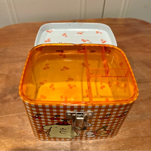 Rare Vintage Sanrio Tin Storage Box with Cute Pompompurin Design - Picture 7 of 9